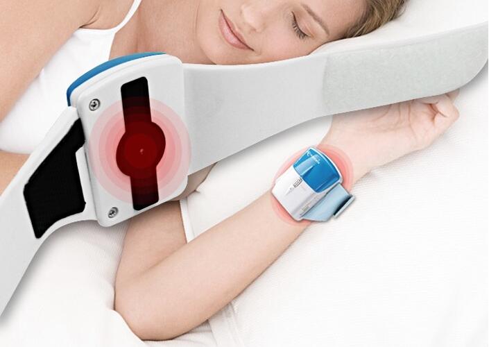腕帶式睡眠儀（助眠儀）外觀結構設計案例