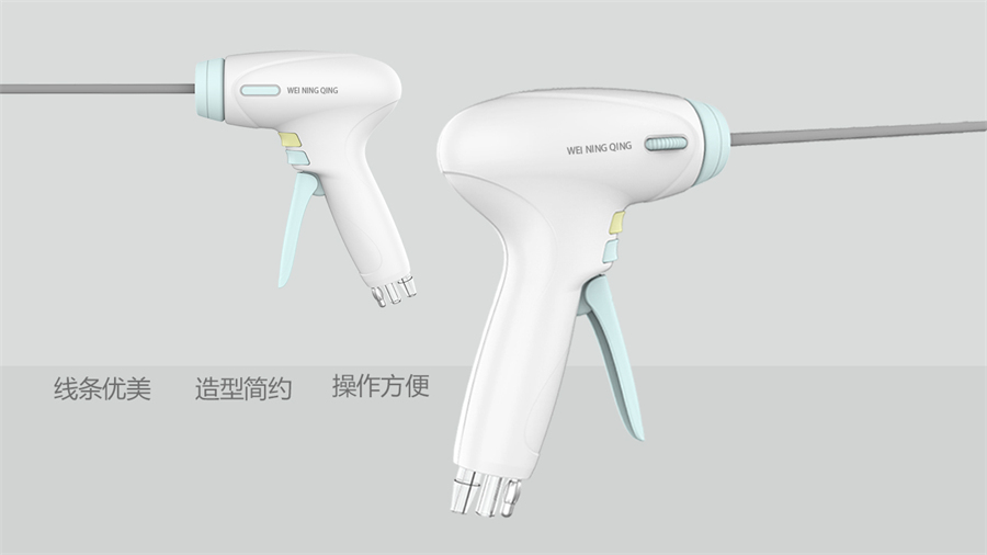 電鉤沖洗器產(chǎn)品設計，醫(yī)療設備工業(yè)設計案例